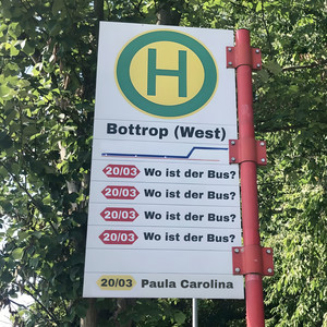 Wo ist der Bus?
