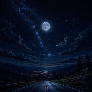 Night drive by Rubin, Danil