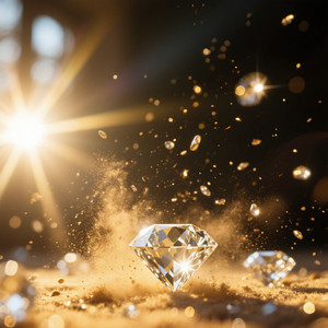 Dust and diamonds in the sun by Eddie T-Warm