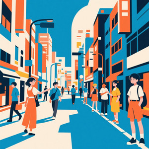 Streets of Conversation by Aurel Blue Harmony