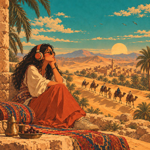 Caravan Crossing by Nafas