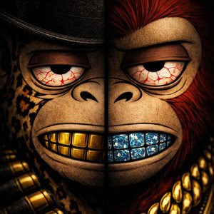 Slide Clean by 2Real2x, Apes on Ape