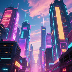 Neon And Skies Light by WEKAJAGA LLX7VN