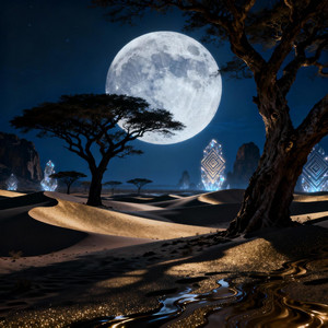 Night Flows by VILLANAZY