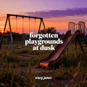 Forgortten Playgrounds at Dusk by Wavy James