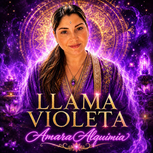 Llama Violeta by Amara Alquimia