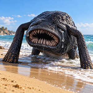 I'm not a MONSTER (Sea Eater) by Zubafo