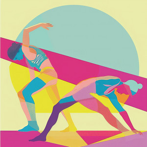 Blissful Equilibrium: Crafting Balance through Parsvottanasana Yoga