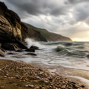 Windswept Shores by Elizabeth Bonds