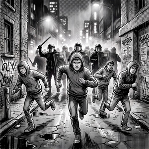 COPS ATTACK - Slowed & Reverb by FORGET777