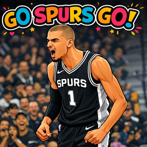 Go Spurs Go by Robert Kleeman
