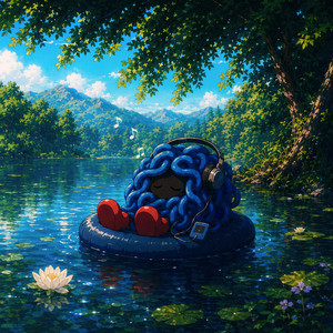 Dreaming in Blue by lusha