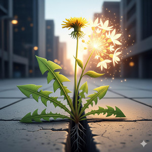 Morning's Walking Dream — cover art by In Gowan Ring with Maja Elliott