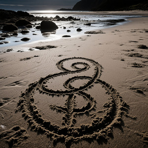 Low Tide Letters by ADI WANNATA