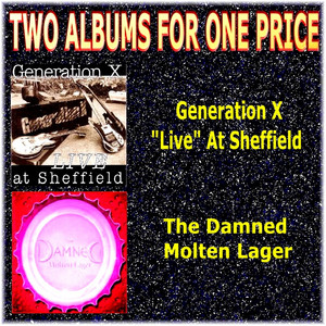 Two Albums For One Price - Generation X & The Damned