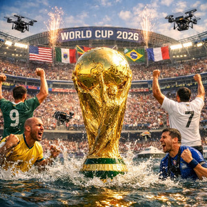 Hydration Breaks - World Cup 2026 by JVR Rams