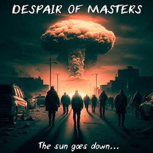 The sun goes down