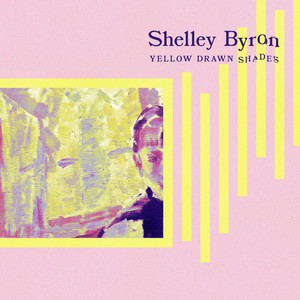 yellow drawn shades