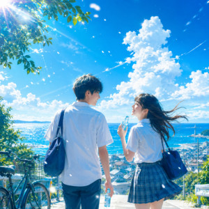 夏が始まった by yolu(夜)