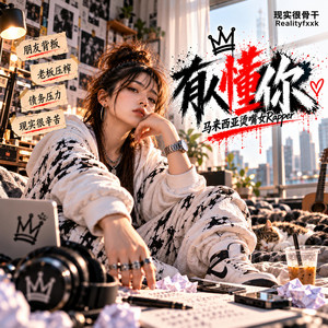 有人懂你 by 现实很骨干Realityfxxk, 马来西亚烫嘴女Rapper
