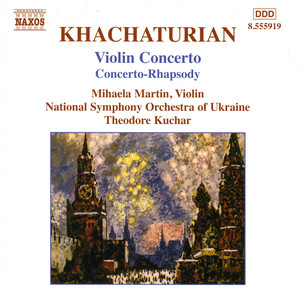 Обкладинка: Concerto-Rhapsody for Violin and Orchestra