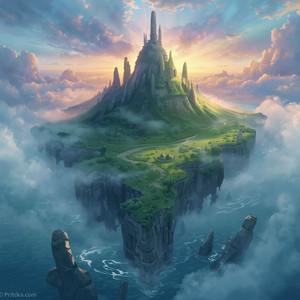 Sky Castle by CaroSoleil