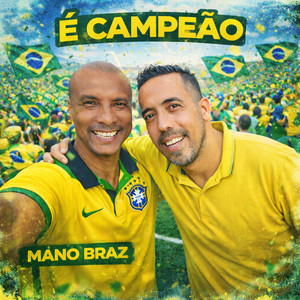É CAMPEÃO by Mano Braz, Déco