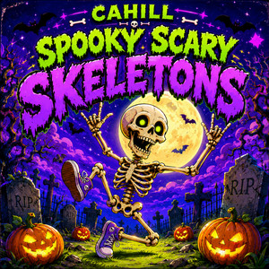 Spooky Scary Skeletons by Cahill