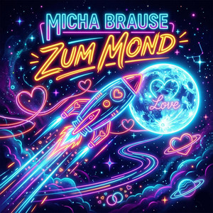 Zum Mond by Micha Brause