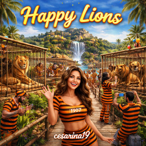happy lions by cesarina19