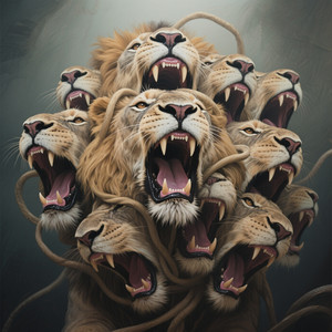 Stopped Lions Mouthses by ERICA NICOLE DIXON JR