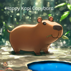 Capybara at the Kapi Cafe by Imagine Effect