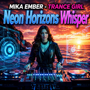 Neon Horizon's Whisper by Mika Ember