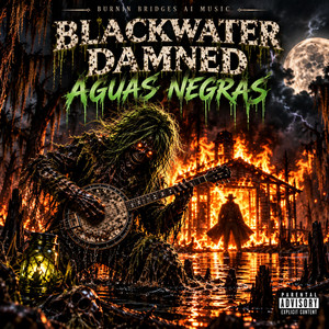 AGUAS NEGRAS by BURNIN' BRIDGES Ai Music