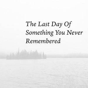 The Last Day Of Something You Never Remembered by Robert Anton Strobel