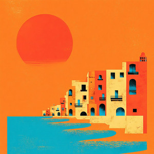 Saffron Evening by Orange Sound