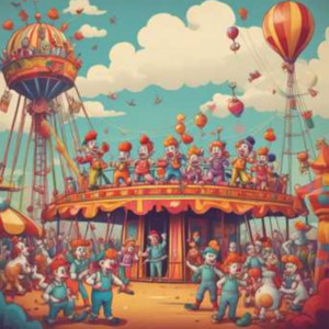 Adauto Assis - Children Have Fun at the Circus