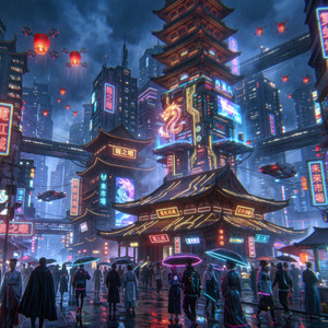 Moonlight Circuit (月光回路) by Lyra-V