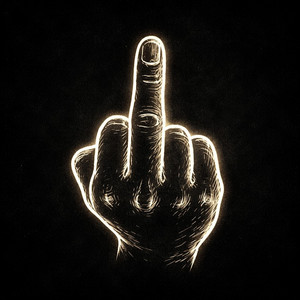 Mittelfinger by PapaBoka