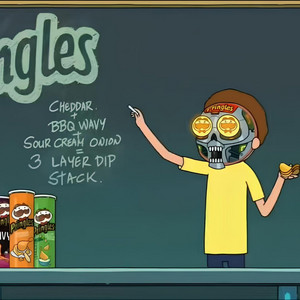 CHEDDAR + BBQ WAVY + SOUR CREAM & ONION = A 3 LAYER DIP STACK by CDeezMemes, orios01