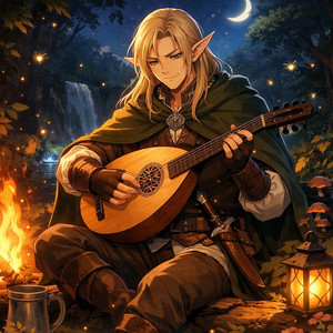 Magical Elven Moon by Ryn the Bard, Ferro Static, Jenny Moonshine