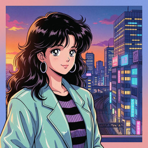 夜桜とネオン｜Neon Spring Flash – City Pop for Blooming Nights