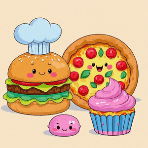 Pinkerika - Fast food