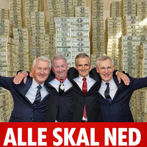 ALLE SKAL NED by Merkel I Knipe