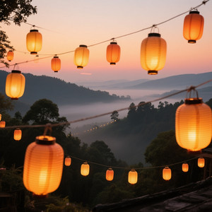 Lanterns and Dusk by SAFRIADI 6JL