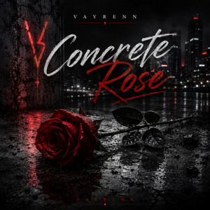 Concrete Rose by Vayrenn