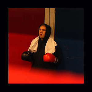 Red Black Lines — cover art by Edvard Borneo