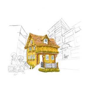 YELLOW HOUSE by DINE FP, TUPÃ FP, Padrin