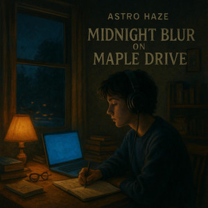 Midnight Blur on Maple Drive by Astrohaze