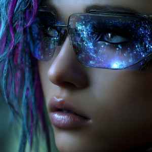 The City Speaks Through Faces by Cyber City Moods